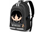 Karactermania Wednesday Cute Fan Fight 2.2 Zaino Grau Grau Taglia Unica