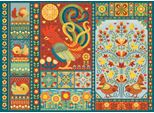 Cobble Hill Puzzle Scandi Chicken Quilt - 1000 Teile Puzzle