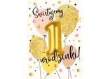 Carte Creative Biglietto Per Il 1° Compleanno Perfetto - Festeggia Un Giorno Speciale In Un Modo Speciale