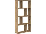 Vidaxl Libreria Artisan In Rovere 60X20X120,5 Cm Materiale Ligneo