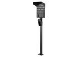 Maclean MCE456 Supporto Esterno Per Caricabatterie Per Auto Ev E Phev, Adatto Per Uso Interno Ed Esterno, Carico Massimo Fino A 15 Kg
