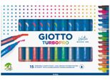 Giotto F427800 Marcatore Colori Assortiti 15 Pz