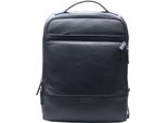 Esquire Zaino Con Scomparto Per Laptop Oxford Backpack Black Nero