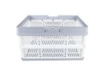 Cestini Pieghevoli Con Manici, Cestini Per La Spesa In Plastica Pieghevoli, Casse Di Stoccaggio Pieghevoli Con Manico, Cestini In Plastica Pieghevoli Impermeabili, Cestino Per La Spesa In Plastica Pieghevole, Casse Di Stoccaggio Pieghevoli