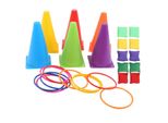 Anello Di Lancio, Set Di Gioco Di Lancio Dell'anello, Gioco Di Lancio, Gioco Di Lancio Dell'anello, Giocattolo Colorato Di Lancio Dell'anello, Accessori Di Giochi Di Tag Sport Per Bambini