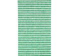 Cristalli Autoadesivi 3Mm 806Pz Verde Chiaro
