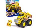 Veicolo Da Costruzione Paw Patrol Rescue Wheels Con Figura Di Rubble 6 Cm