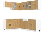 Syfax™ Set Mobili Da Cucina 11 Pz Kalmar Rovere Artigianale Truciolato