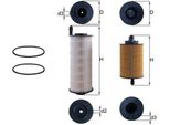 Filtro Carburante Mahle Kx 646KIT