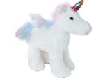 Peluche Scoiattolo In Piedi Bianco, 18 Cm