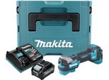 Makita Tm 001 GM101 Utensile Multifunzione A Batteria 40 V Max. Starlock Max Brushless + 1X Batteria Ricaricabile 4,0 Ah + Caricabatterie + Makpac