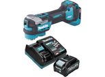 Makita Tm 001 GM101 Utensile Multifunzione A Batteria 40 V Max. Starlock Max Brushless + 1X Batteria Ricaricabile 4,0 Ah + Caricabatterie