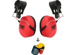 Protezione Acustica Di Ricambio Per Casco Con Visiera, Protezione Facciale In Rete E Protezione Acustica Maurer Modello 99790