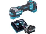 Makita Tm 001 GT101 Utensile Multifunzione A Batteria 40 V Max. Starlock Max Brushless + 1X Batteria Ricaricabile 5,0 Ah + Caricabatterie
