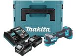 Makita Tm 001 GM201 Utensile Multifunzione A Batteria 40 V Max. Starlock Max Brushless + 2X Batteria 4,0 Ah + Caricabatterie + Makpac