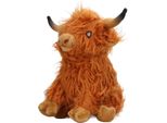 Simulazione Mucca Highland Peluche, Bovino Scozzese Highland Peluche, Bovino Highland Peluche, Mucca Scozzese Highland Animale Impagliato, Morbido Animale Impagliato Bambola, Morbido Giocattolo Da Fattoria Coccolone