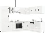 Set Di Mobili Da Cucina 14 Pezzi Porto Bianco Lucido In Legno - Mobili Da Cucina 3314993