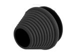 Copertura Per Troppopieno Vasca Da Bagno In Silicone, Protezione Anti-Traboccamento Per Vasca Da Bagno, Tappo Per Vasca Da Bagno Con Ventosa, Nero