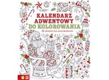 Calendario Dell'avvento Da Colorare