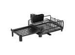 Scolapiatti, Design Estensibile A 2 Livelli, Resistente Portaposate, Organizzatore Da Cucina Multifunzionale,