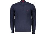 Harmont &Amp Blaine Blue Pullover Uomo : Colore - Blu, Taglia - 2XL Taglia: 2XL Colore: Blu