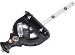 Guida Angolare/Misuratore Per Sega Da Banco - HD-MG21-BS - Lega Di Alluminio - Scala Di Precisione - Lavorazione Del Legno - Bianco