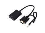 Adattatore Vga A Hdmi, Convertitore Vga A Hdmi, Trasformatore Vga A Hdmi, Cavo Video Hdmi, Cavo Adattatore Hdmi, Linea Convertitore Hdmi