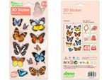 Carletto Farfalla Adesiva 3D 0