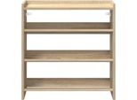 Vidaxl Portascarpe In Rovere Sonoma 60X25X62 Cm Materiale A Base Di Legno