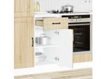 Vidaxl Base Da Cucina Lucca Sonoma In Legno Di Rovere