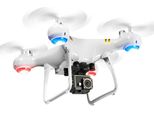 Lsrc LF608 Pro 2.4G Wifi Fpv 4K Hd Camera Rc Drone Quadcopter, Single Camera (Bianco)
