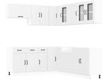 Vidaxl Set Di Mobili Da Cucina 11 Pezzi Kalmar In Legno Bianco