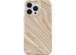 Burga, Custodia Per Iphone 13 Pro Tough Shockproof Modello Full Glam, Giallo Grigio