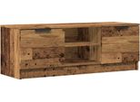 Syfax™ Mobile Porta Tv Legno Vecchio 102X35X36,5 Cm Legno Multistrato