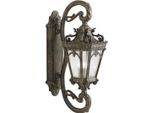 Casa Padrino Applique Da Esterno Barocco Bronzo Antico H. 95,9 Cm - Illuminazione Da Esterno