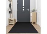 Vidaxl Zerbino Nero 115X500 Cm