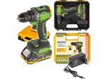 Avvitatore A Batteria Procraft Pa18Pro 20 V 30 Nm Brushless + 1X Batteria 1,5 Ah + Caricabatteria + Valigetta