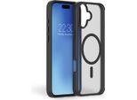Force Case, Custodia Air Frost Per Iphone 16 Plus Magsafe Rinforzata Con Sistema Tryax, Nero