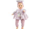 Paola Reina Baby Doll Sonia Rosa Con Meccanismo 36Cm Bambole Giocattolo