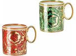 Set Di 2 Tazze Rosenthal Versace Medusa Garland, Porcellana, 19335-409957-29220