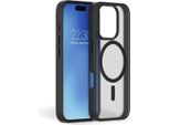 Force Case, Custodia Air Frost Per Iphone 16 Pro Magsafe Rinforzata Con Sistema Tryax, Nero