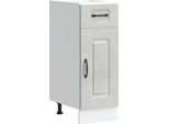 Vidaxl Base Cucina Kalmar Cemento Grigio Materiale Legno