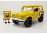 Jada Model Car Hollywood Rides Sponge Bob 1973 Ford Bronco 1:24 253255081