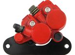 Supertec Tuning Parts Pinza Freno Anteriore Bremssa A 2 Pistoncini, Rossa