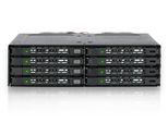 Icy Dock MB998IP-B Backplane Icydock 8X6,3Cm SATAI-III/SAS In 1X5,25""