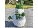 Aniplants, Figura In Erba, "Pupazzo Di Neve"", Decorazione Da Giardino, 100 Cm"