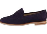 Scarpa Slip-On Sioux Bovina Weite-G Da Donna In Blu, Misura 5,5