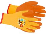 Guanti Strend Pro, Guanti Per Bambini, Ragazze, Con Ape, Arancione, Guanti Da Giardinaggio, Con Vescica, Taglia 4