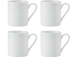 Mikasa Menaje Egret 380Ml Tazza 4 Unità Trasparente Trasparente Taglia Unica