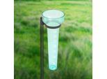 Pluviometro Per Giardino – Pluviometro / Misuratore Di Precipitazioni Per Esterni – 350 Ml – Con Scala Ben Leggibile – Plastica – Facile Da Installare – Per Misurare Le Precipitazioni [11346]